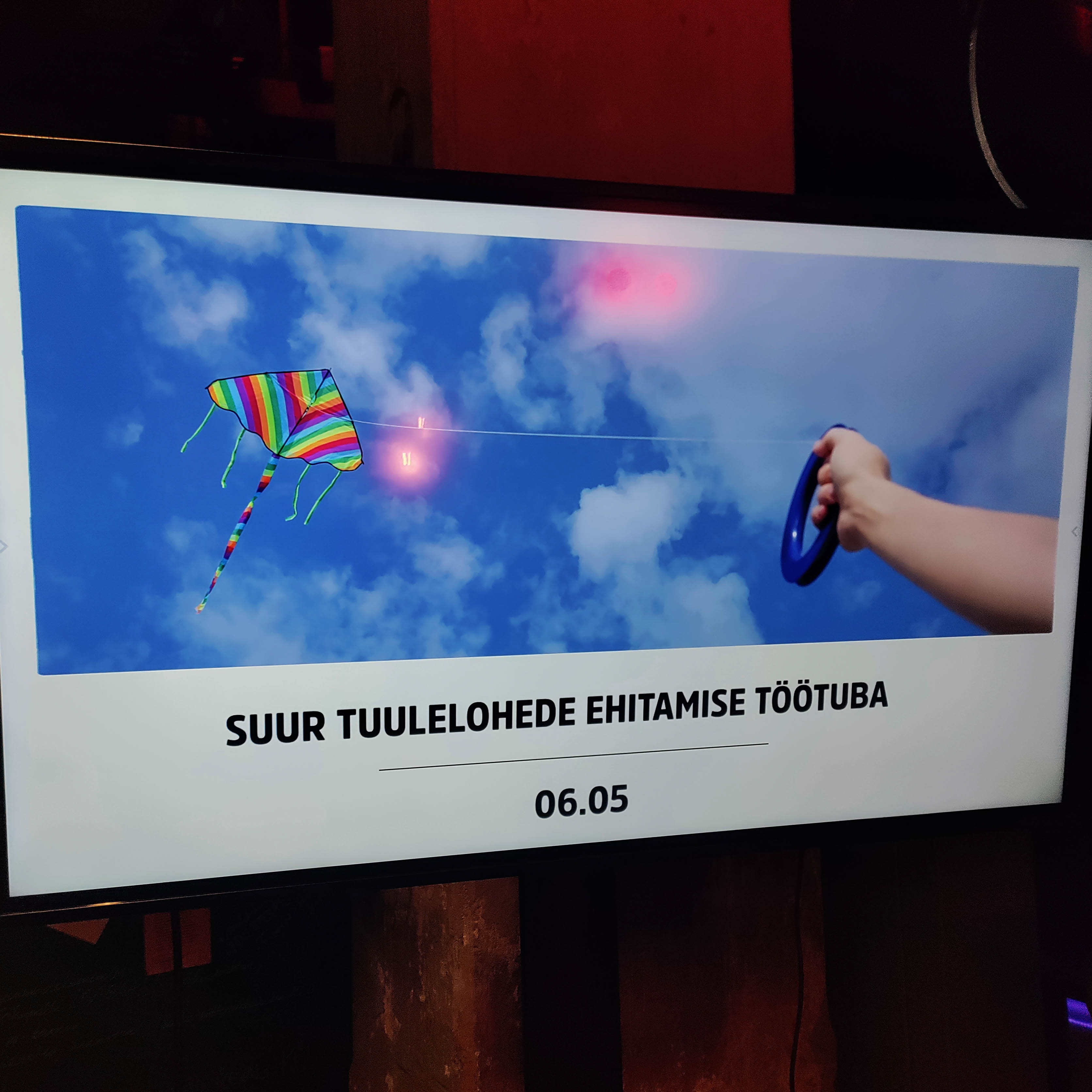 Kite workshop activity